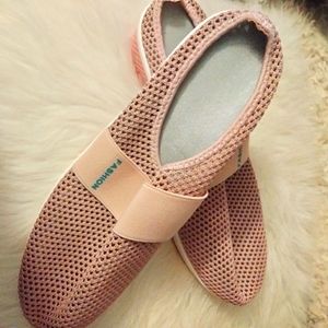 Pink water shoes